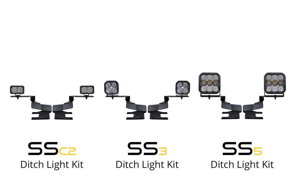 Stage Series Backlit Ditch Light Kit for 2017-2022 Ford Super Duty