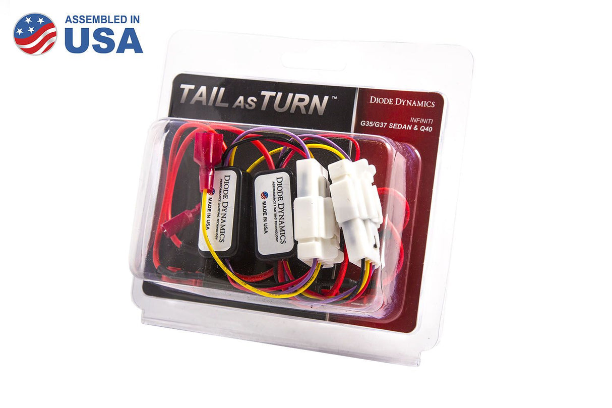 2009-2013 Infiniti G37 Sedan Tail as Turn Module (USDM) (pair)