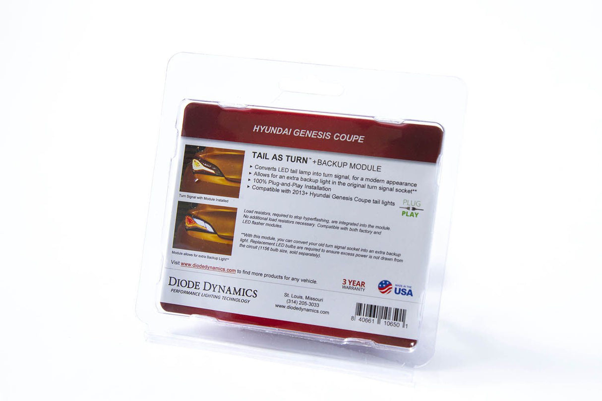 Module de clignotant et de recul pour Hyundai Genesis Coupé 2013-2016 (USDM)