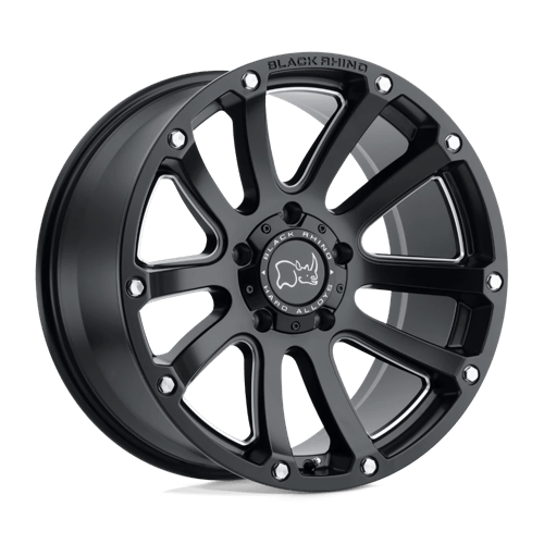 Alliages durs Black Rhino - HIGHLAND | 18X9,5 / -12 Offset / 5X127 Modèle de boulon | 1895HLD-25127M71