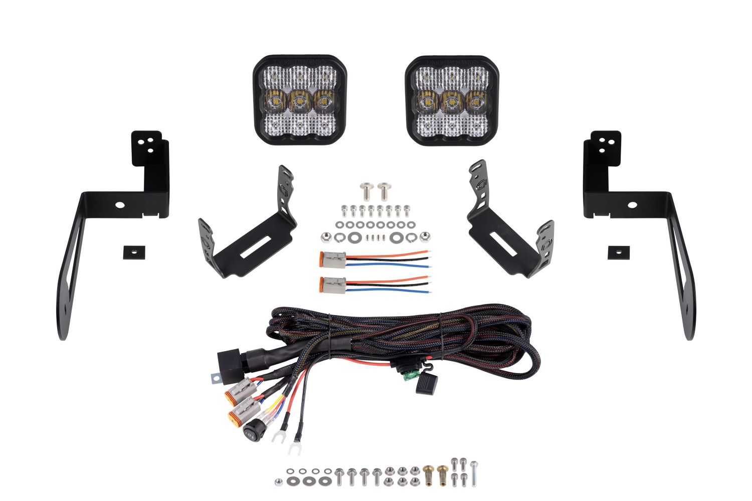 Kit de barre lumineuse LED pour pare-chocs Jeep Jl 2018-2022 Wrangler