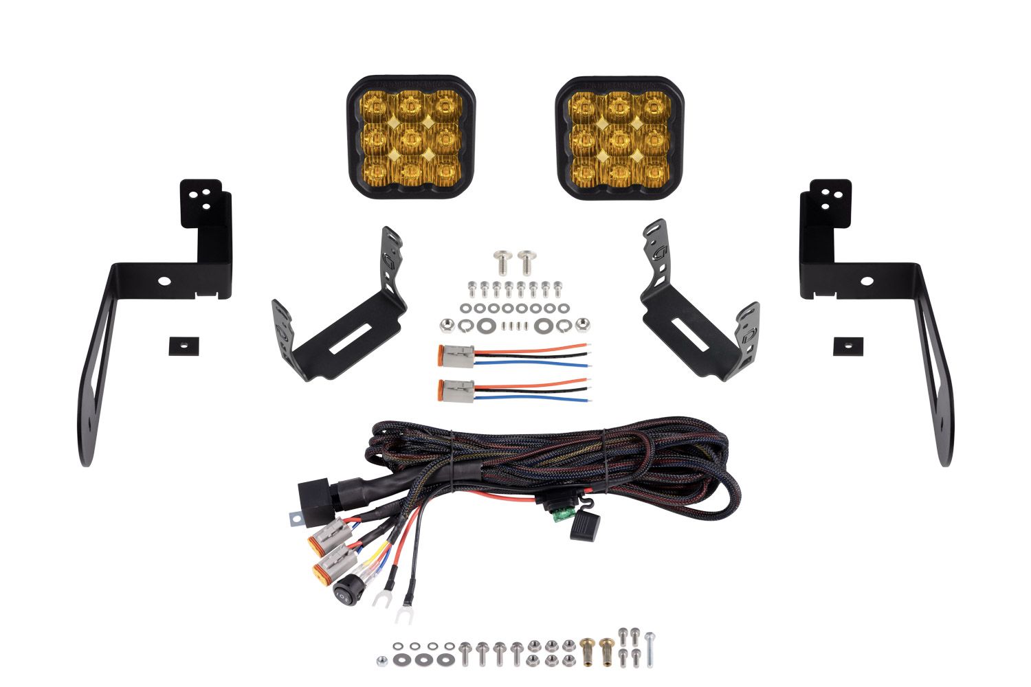Kit de barre lumineuse LED pour pare-chocs Jeep Jl 2018-2022 Wrangler