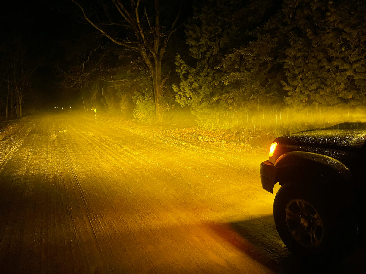 SSC1 Yellow SAE Fog Standard LED Pod (pair)