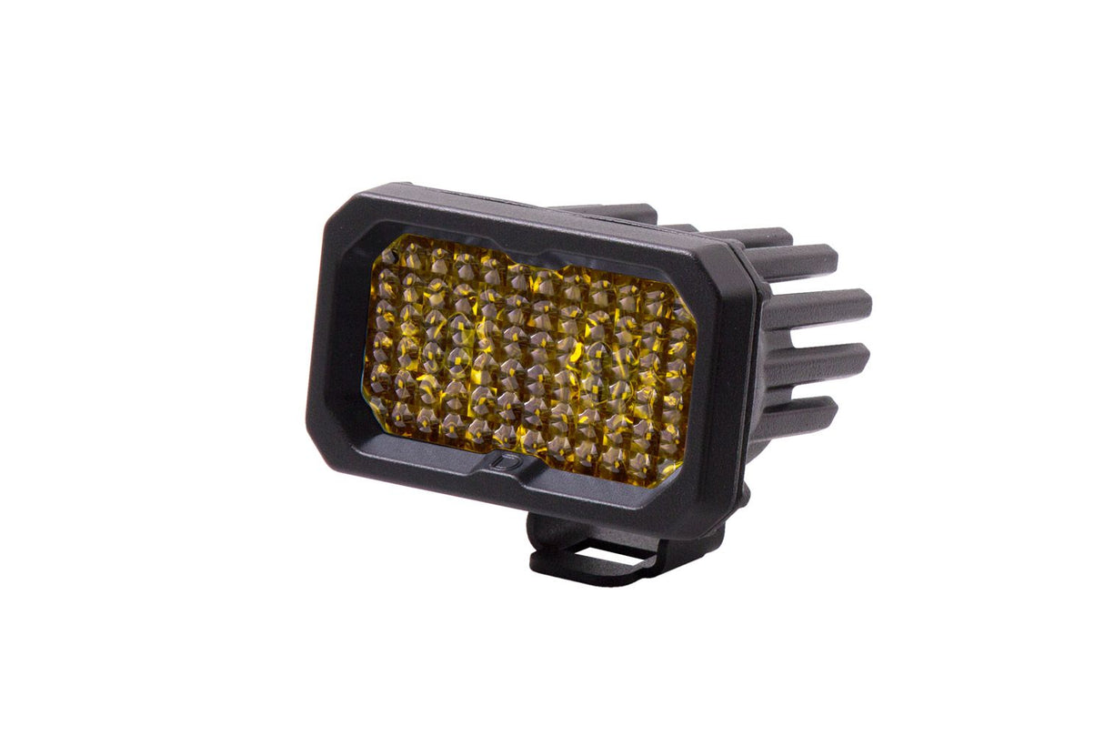 C2 1.0 SAE Yellow Sport Standard LED Pod (one)