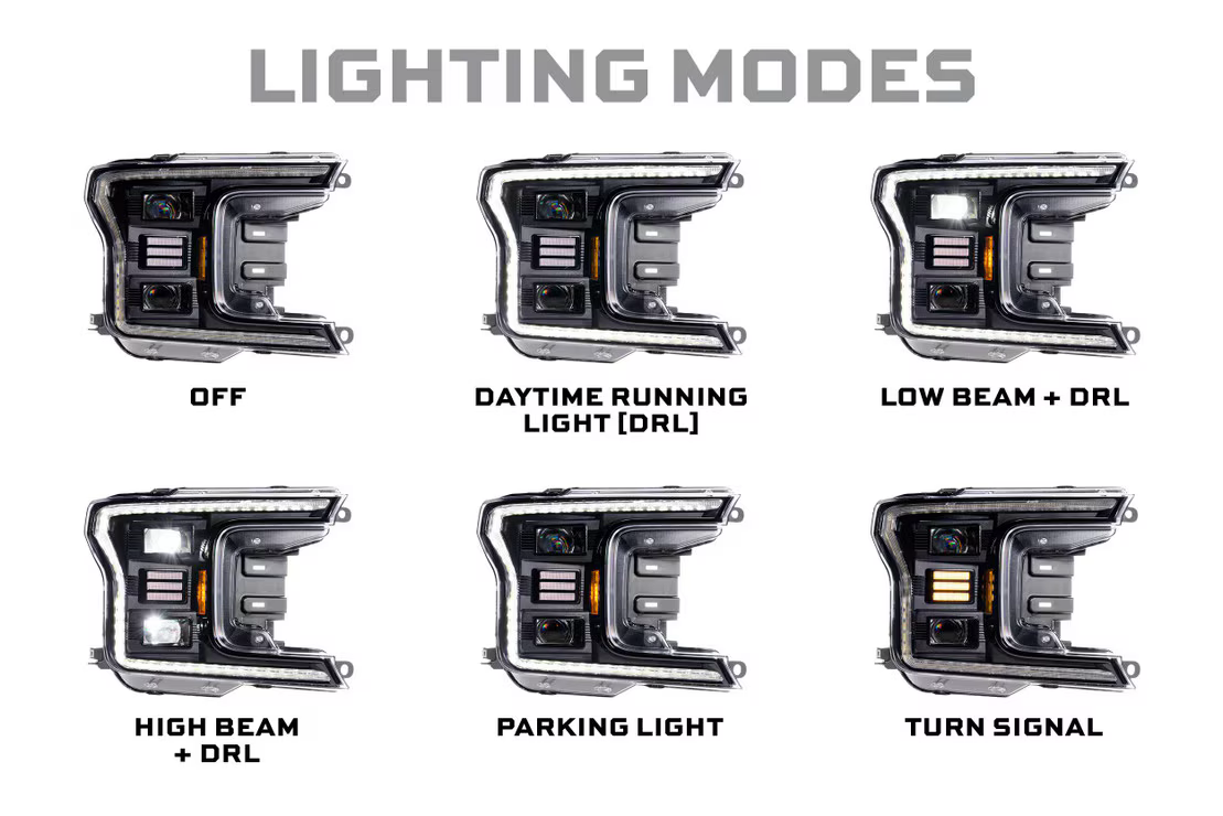 Ford F-150 (18-20) XB Hybrid Led Headlights