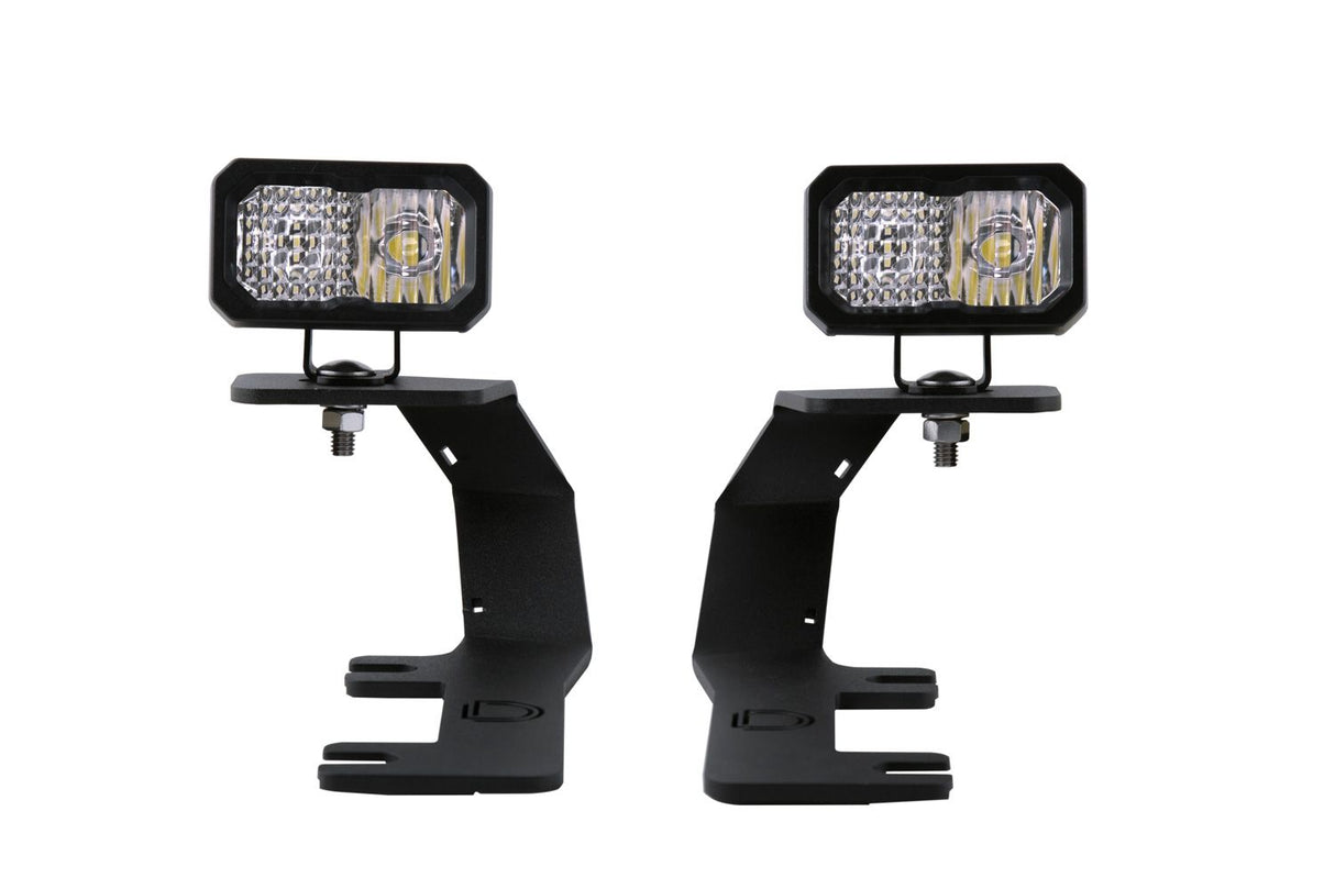 Stage Series Backlit Ditch Light Kit for 2014-2019 Chevrolet Silverado 1500