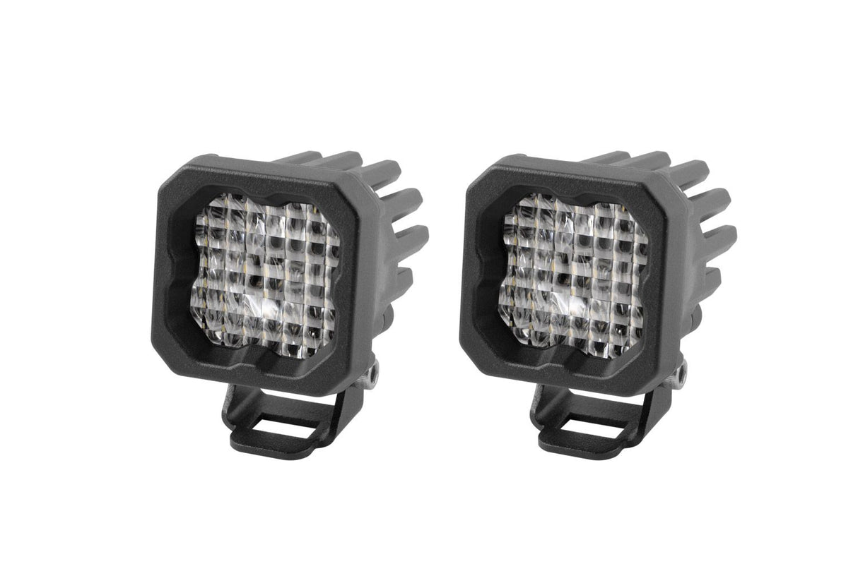 SSC1 White Pro Standard LED Pod (pair)