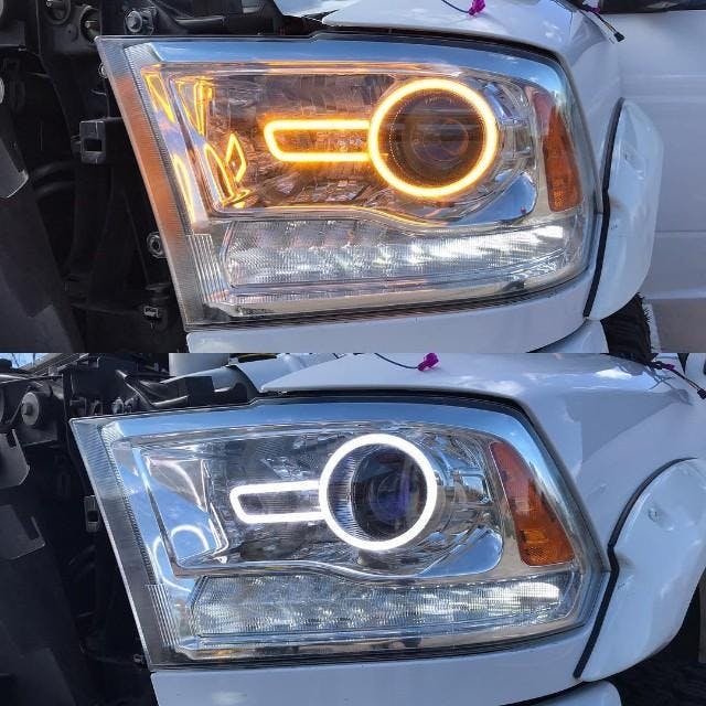 2013-2018 Dodge Ram Switchback LED Halos