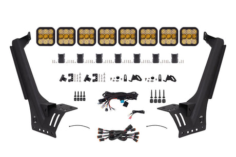 SS5 Windshield CrossLink Lightbar Kit for 2020-2025 Jeep Gladiator