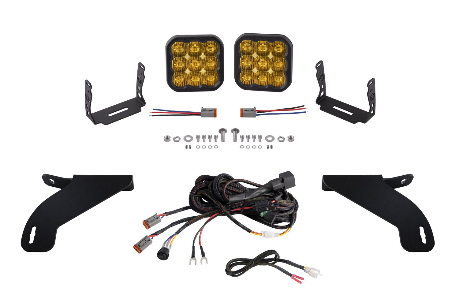 SS5 Bumper LED Pod Light Kit for 2021-2023 Ford F-150