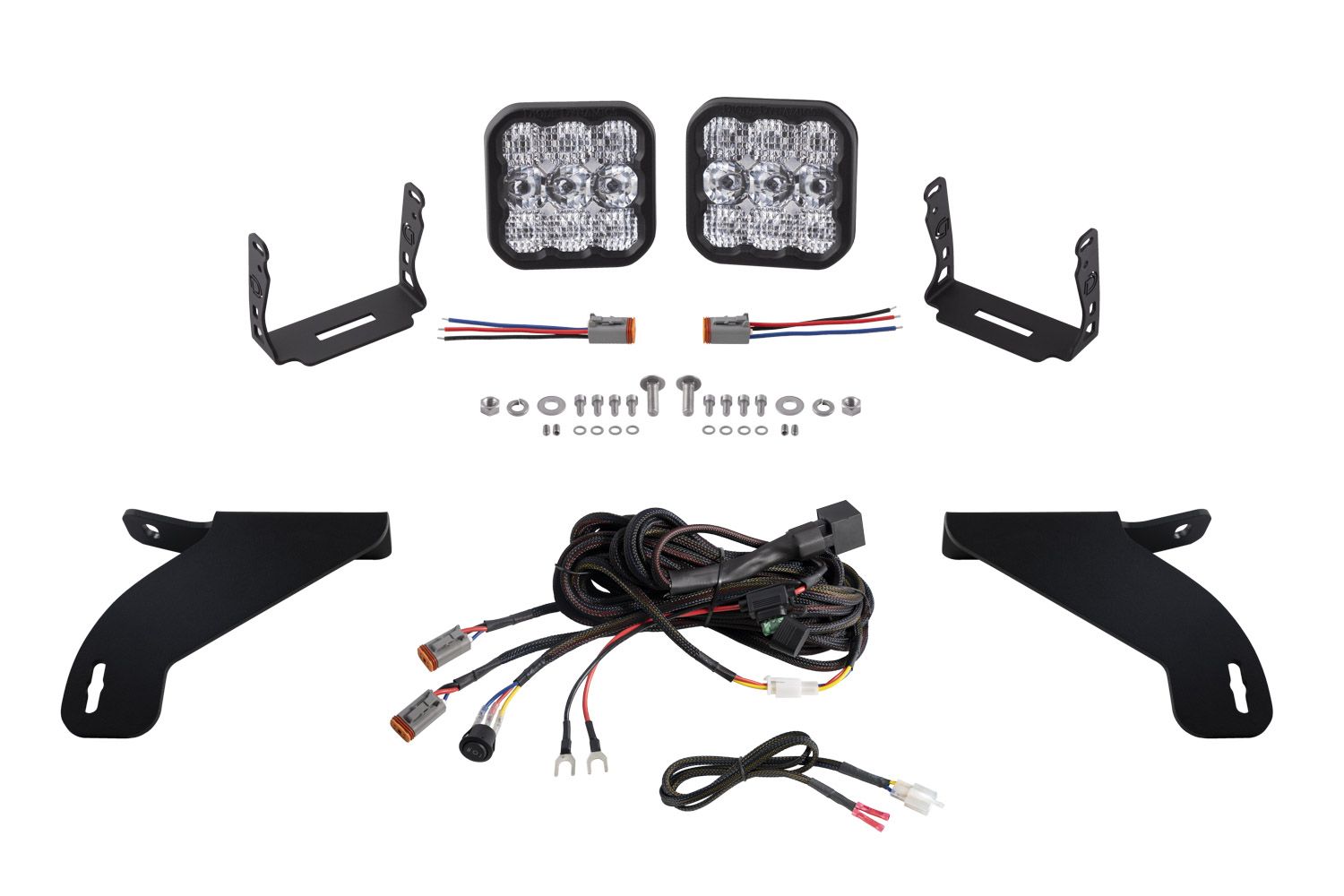 SS5 Bumper LED Pod Light Kit for 2021-2023 Ford F-150