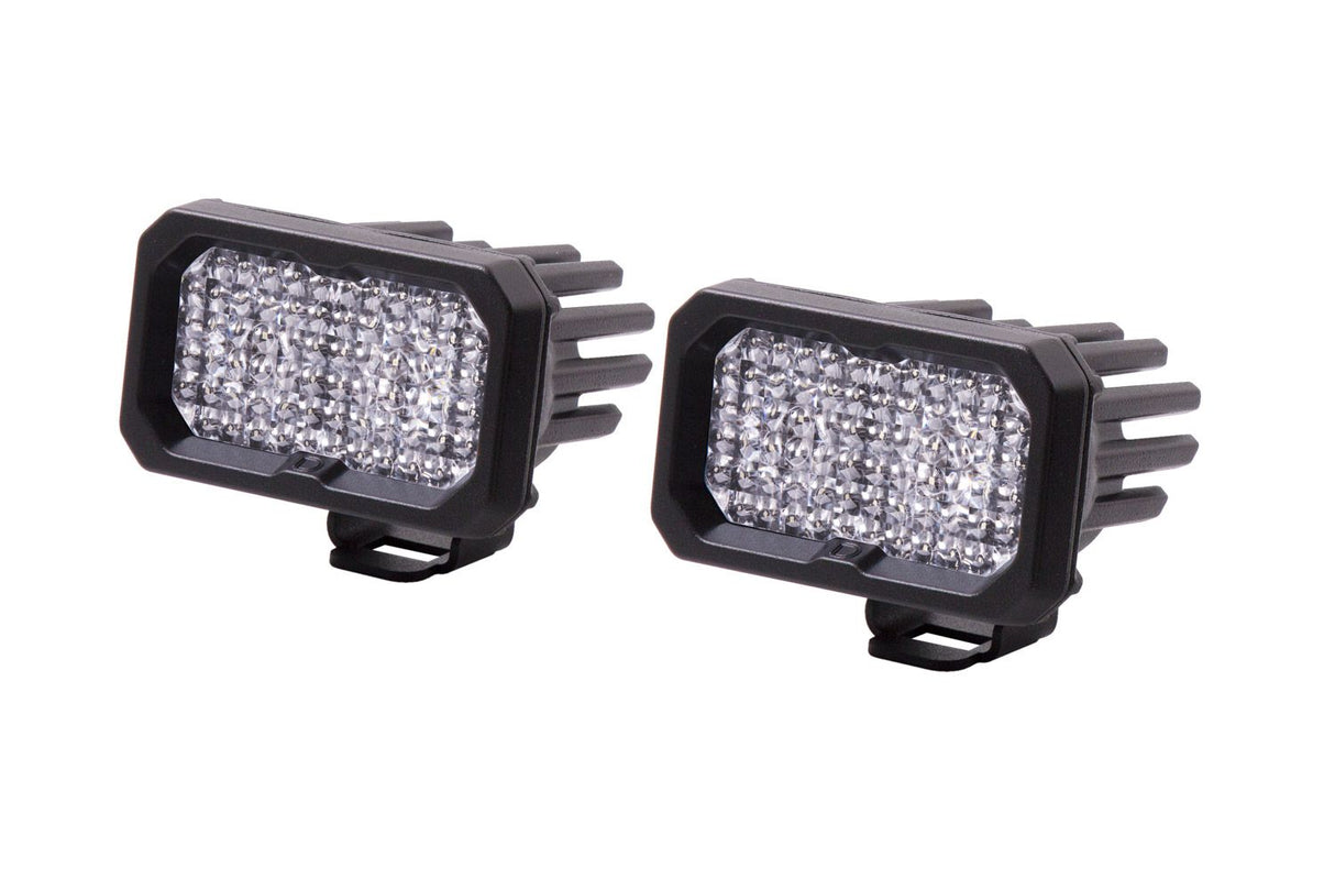 C2 1.0 SAE/DOT White Pro Standard LED Pod (pair)