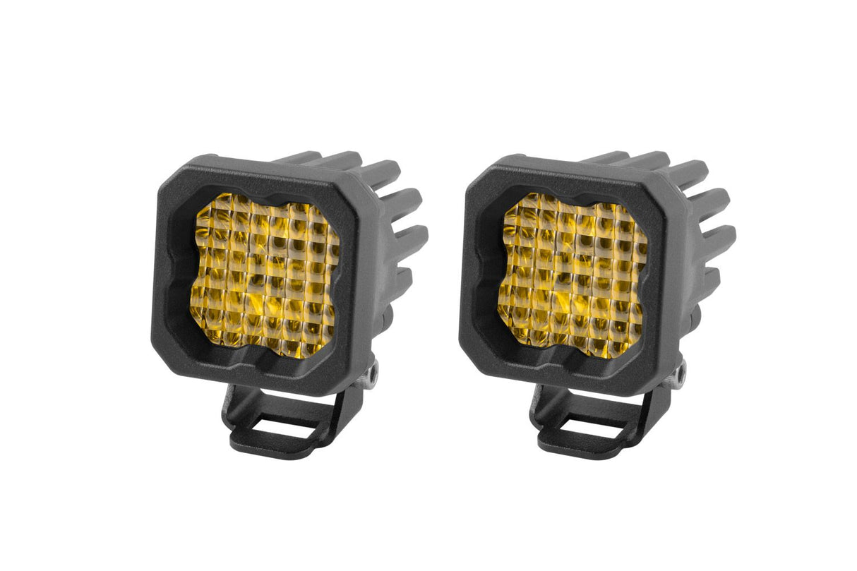 SSC1 Yellow Pro Standard LED Pod (pair)