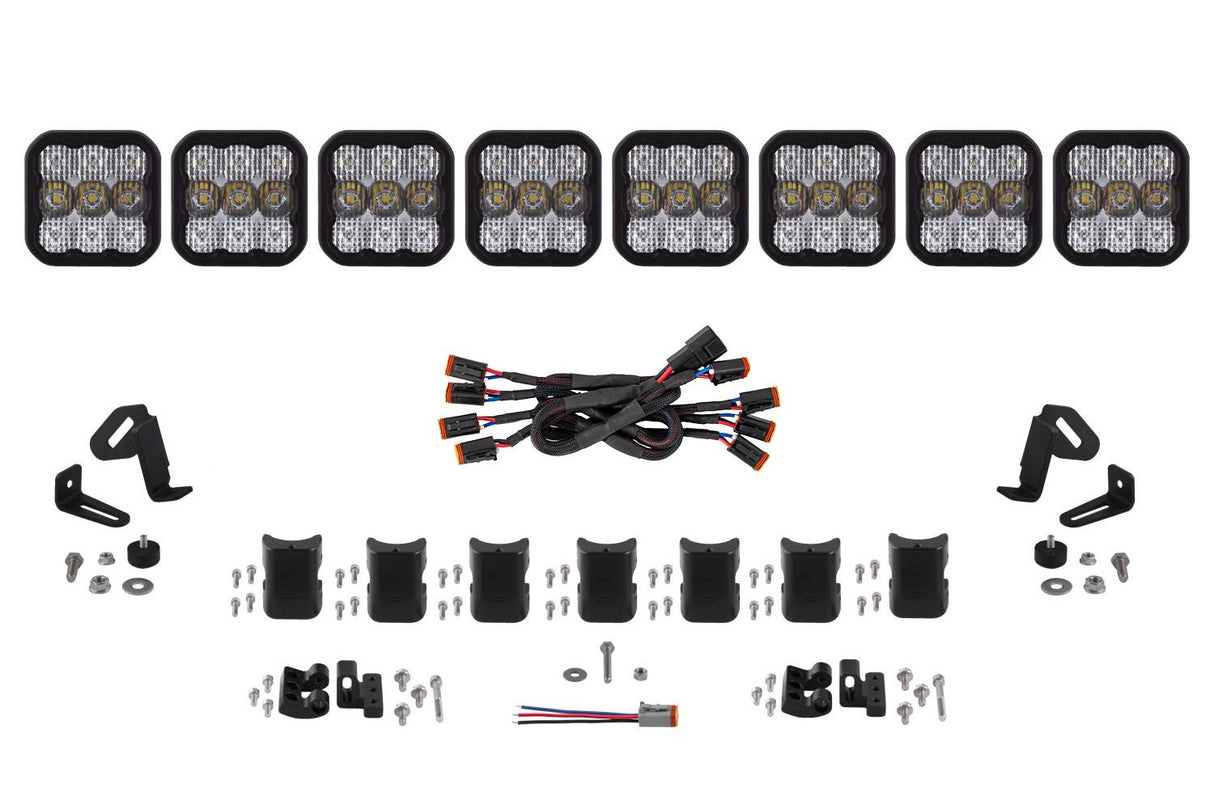 SS5 CrossLink 8-Pod LED Light Bar (one)