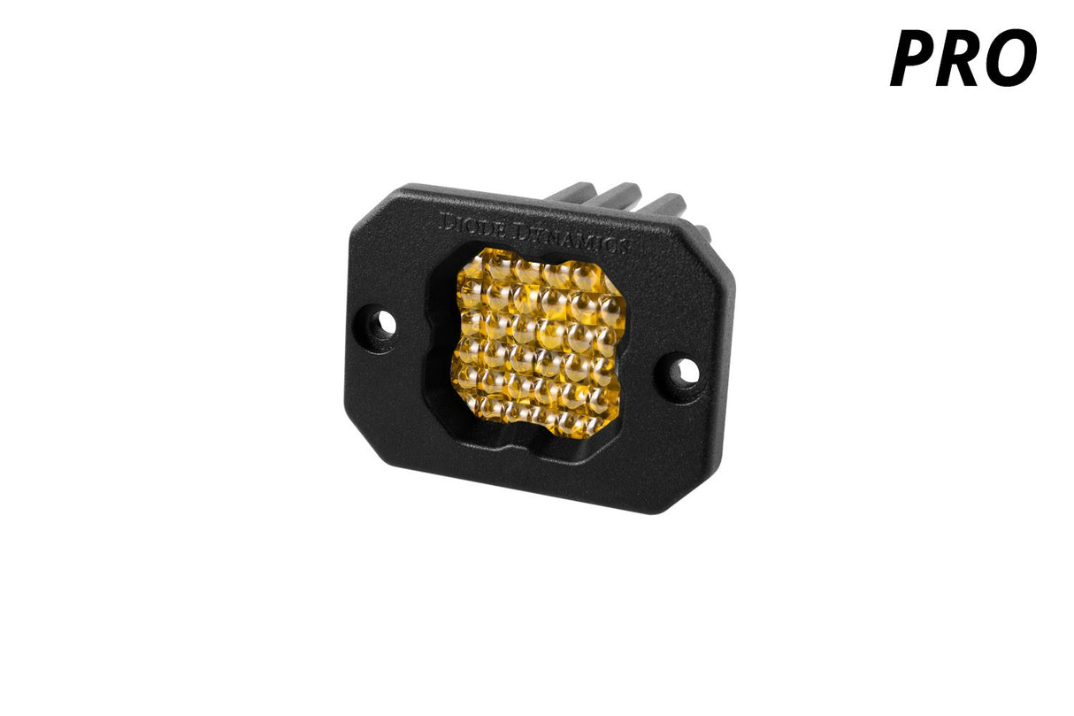SSC1 Yellow Pro Flush Mount LED Pod (one)