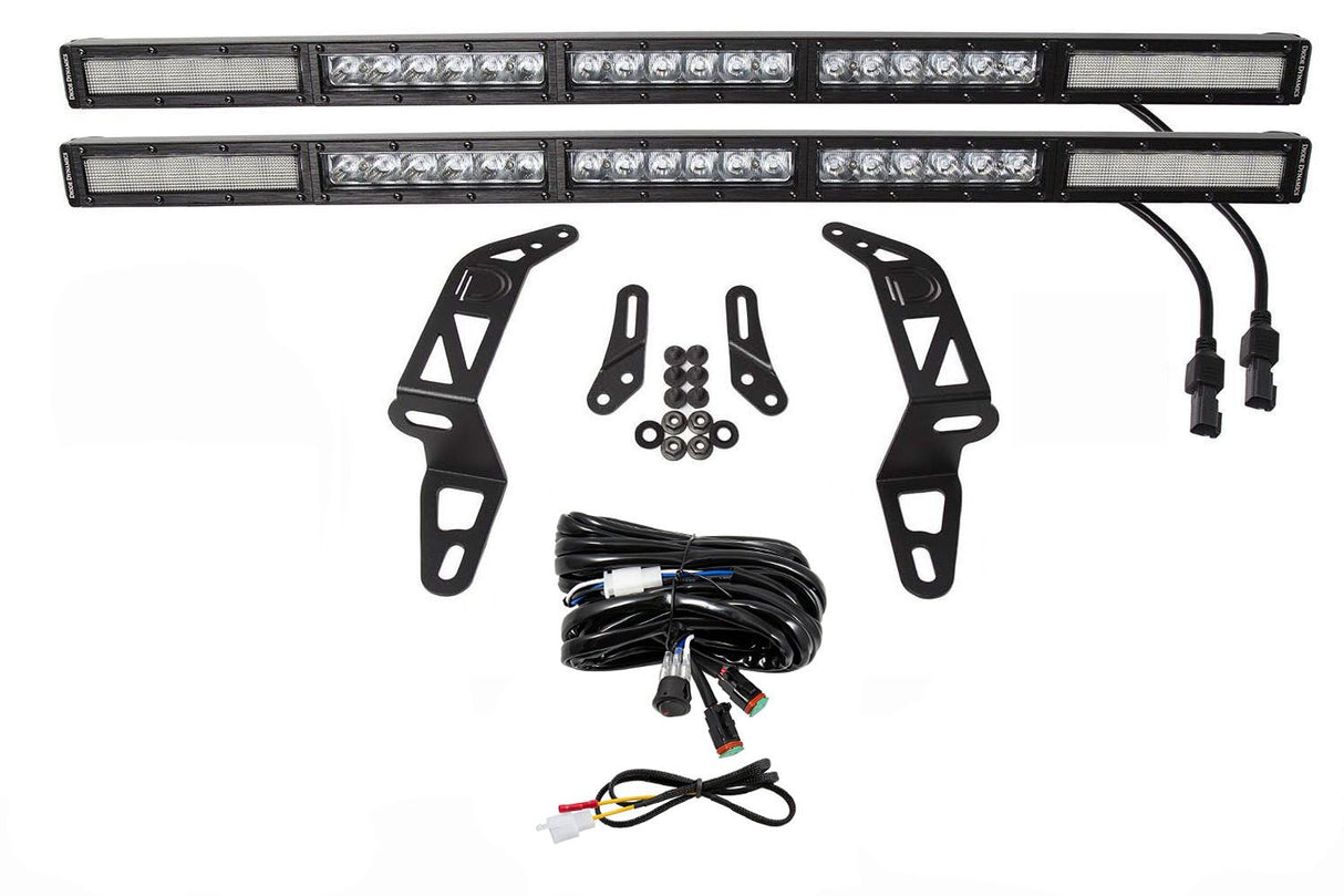 2018-2025 Jeep JL Wrangler Bumper LED Lightbar Kit