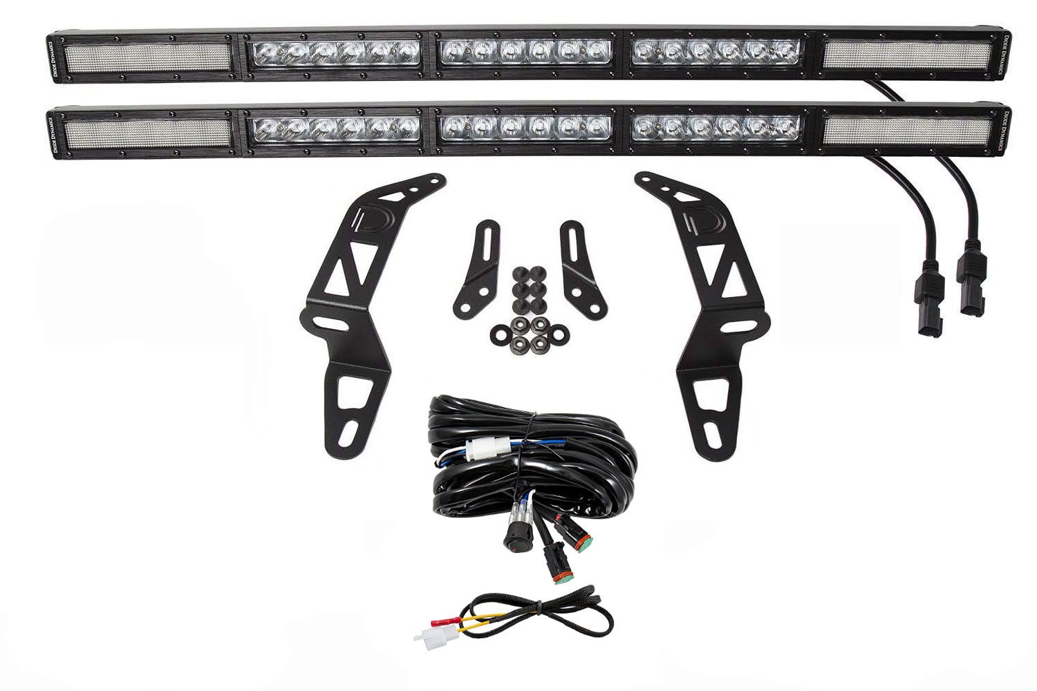 2018-2025 Jeep JL Wrangler Bumper LED Lightbar Kit