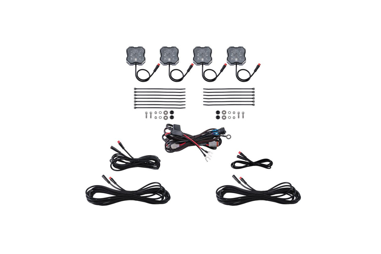 Stage Series RGBW LED Rock Light Kit (4-pack)