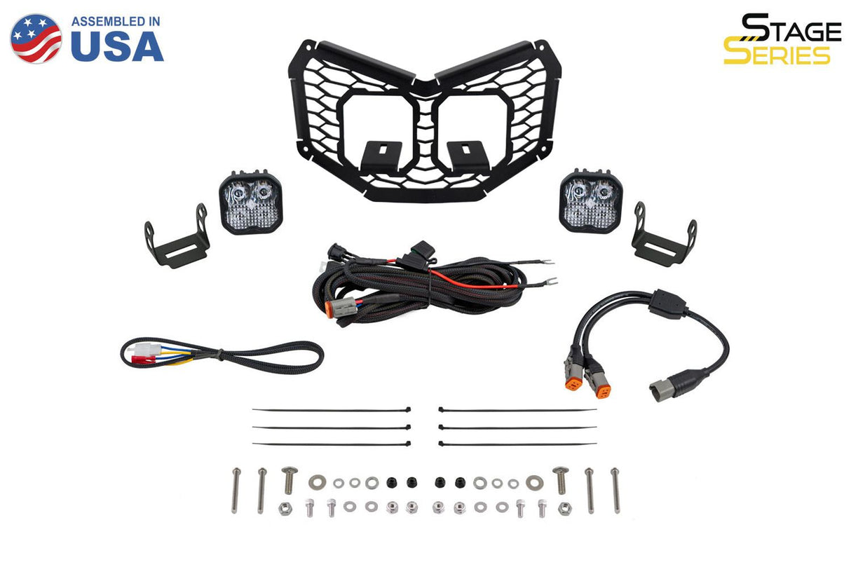 Stage Series LED Grille Kit for 2017-2025 Can-Am Maverick X3