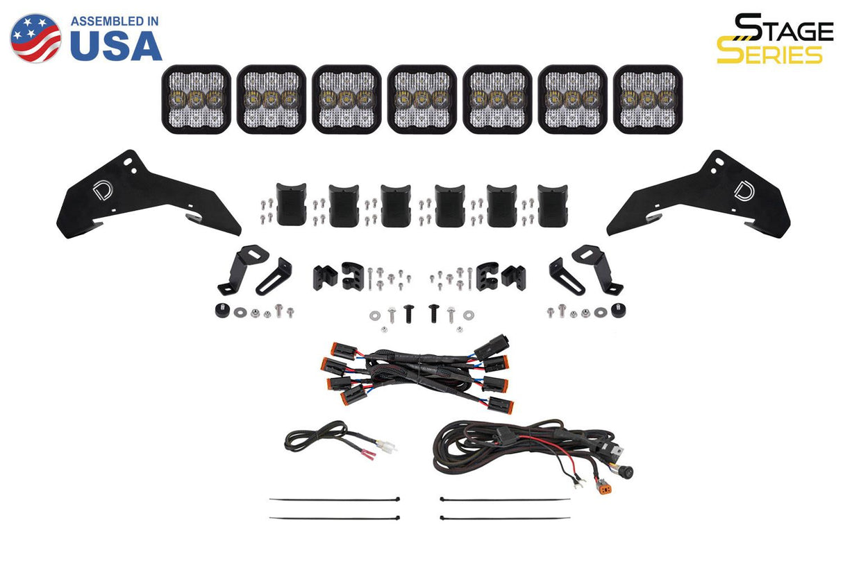 SS5 Roof CrossLink Lightbar Kit for 2019-2024 Honda Talon