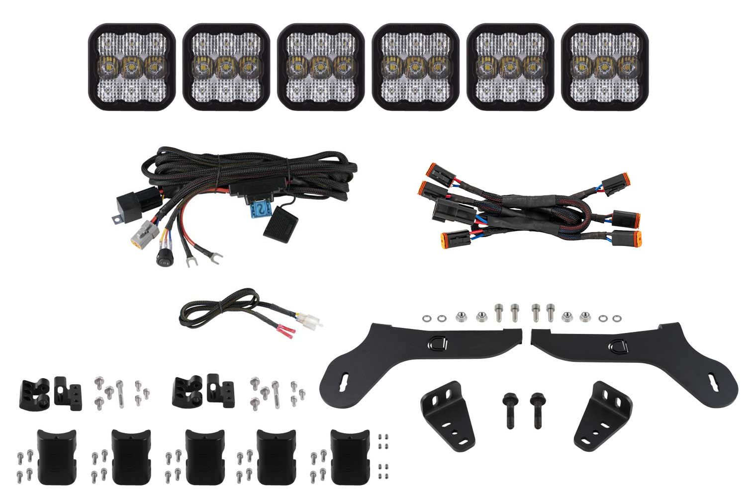 Kit de barre lumineuse CrossLink de calandre SS5 pour Ford F-150 2021-2023