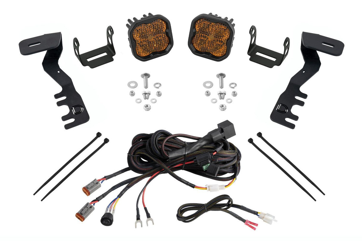 Kit d'éclairage de fossé à LED de la série Stage pour Toyota Tacoma 2016-2023