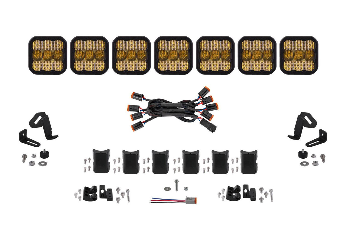 SS5 CrossLink 7-Pod LED Light Bar (one)