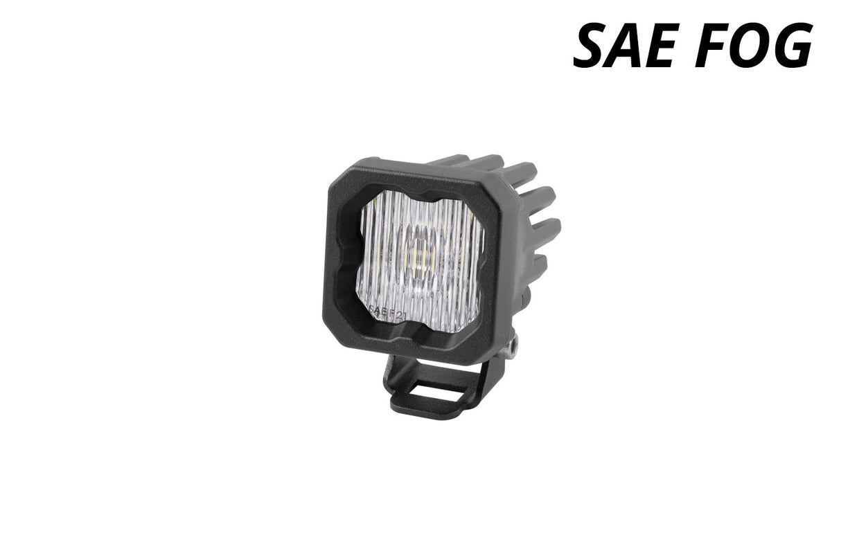 SSC1 White SAE Fog Standard LED Pod (one)