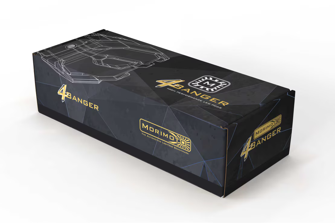 4Banger Led Ditch Light System: Wrangler JK (07-18)