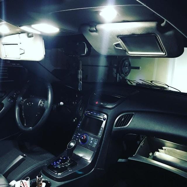 Interior LED Conversion Kit for 2010-2016 Hyundai Genesis Coupe