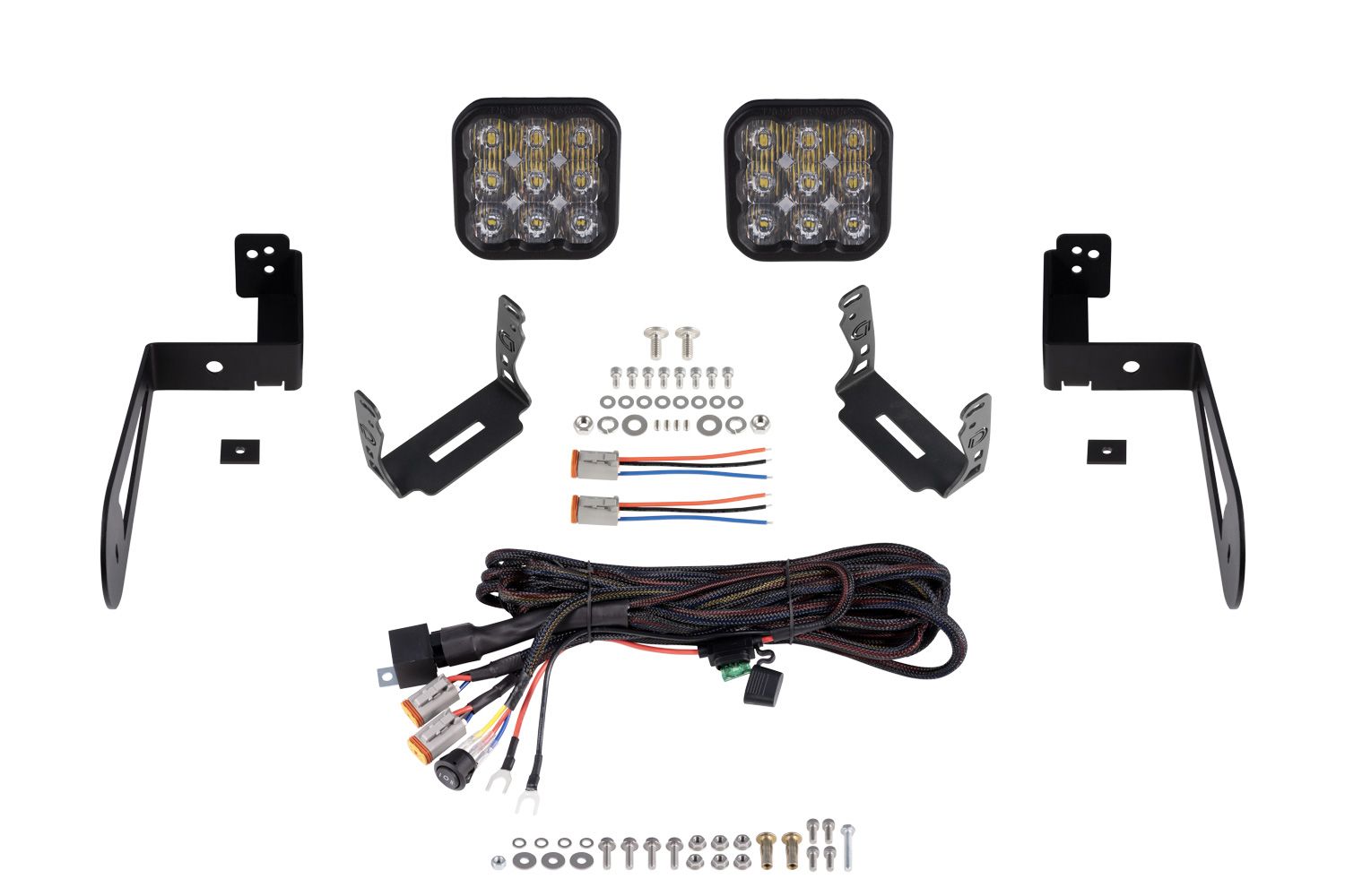 Kit de barre lumineuse LED pour pare-chocs Jeep Jl 2018-2022 Wrangler