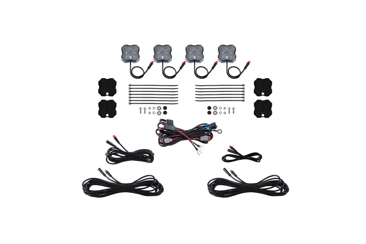 Stage Series RGBW LED Rock Light Kit (4-pack)