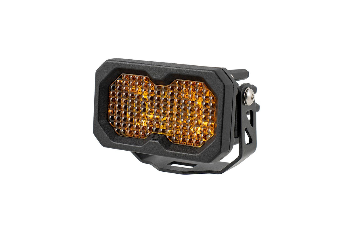 C2 2.0 SAE Yellow Pro Standard LED Pod (one)
