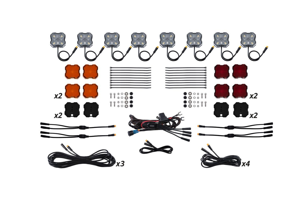 Stage Series LED Rock Light Kit for 2024-2025 Toyota Tacoma