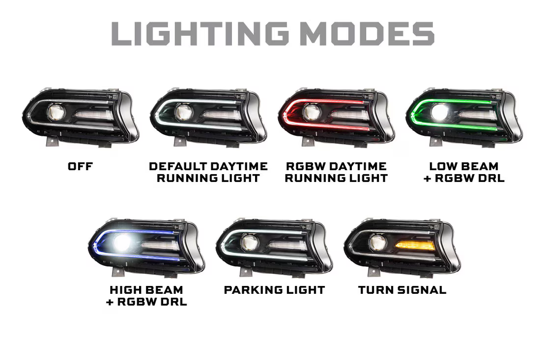 Dodge Charger (15-23) Xrgb Led Headlights
