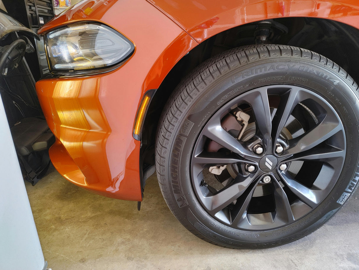 Feux de position latéraux à LED pour Dodge Charger 2015-2023 (ensemble)