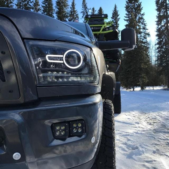 2013-2018 Dodge Ram Switchback LED Halos