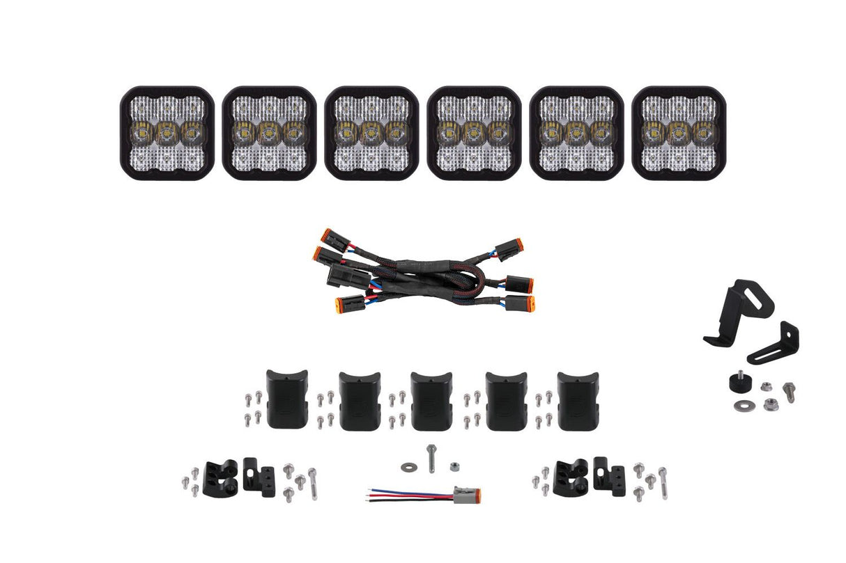 SS5 CrossLink 6-Pod LED Light Bar (one)