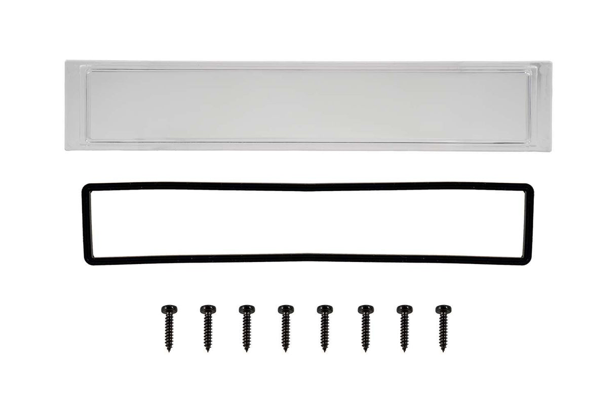 Lentille extérieure transparente pour barres lumineuses de la série Stage