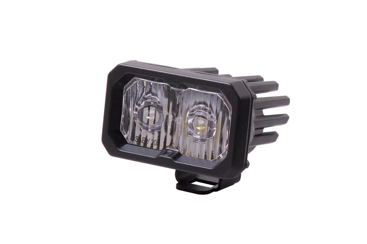 C2 1.0 SAE/DOT White Sport Standard LED Pod (one)