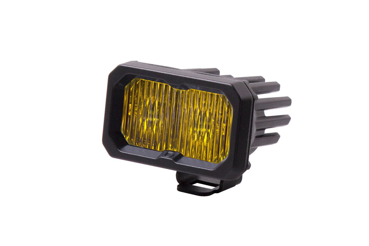 C2 1.0 SAE Yellow Pro Standard LED Pod (one)