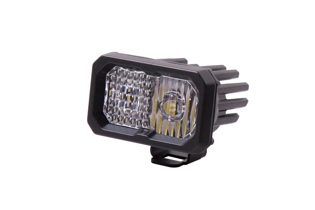 C2 1.0 SAE/DOT White Sport Standard LED Pod (one)