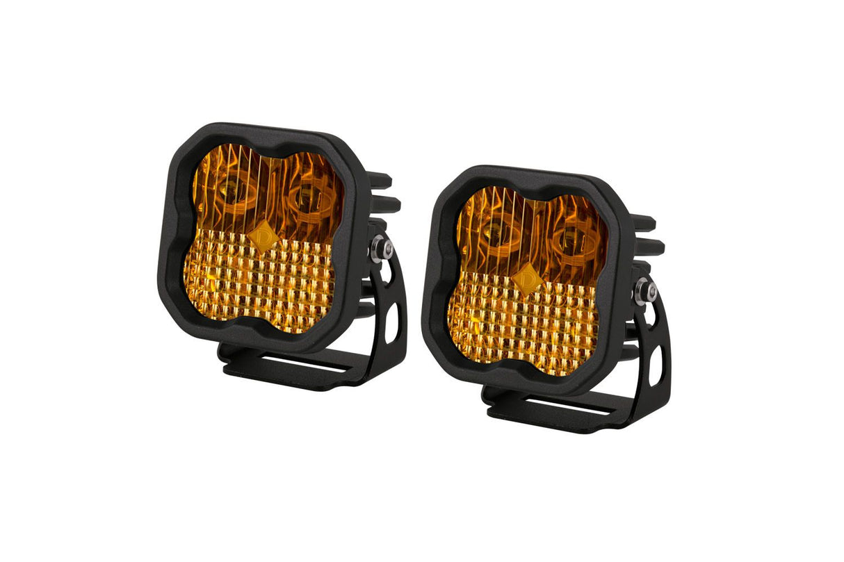 SS3 SAE Yellow Max LED Pod (pair)