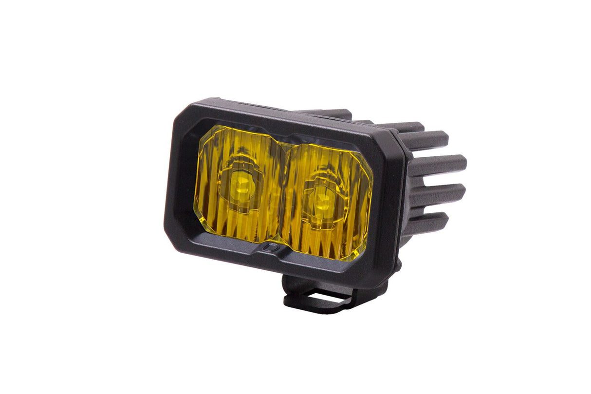 C2 1.0 SAE Yellow Sport Standard LED Pod (one)