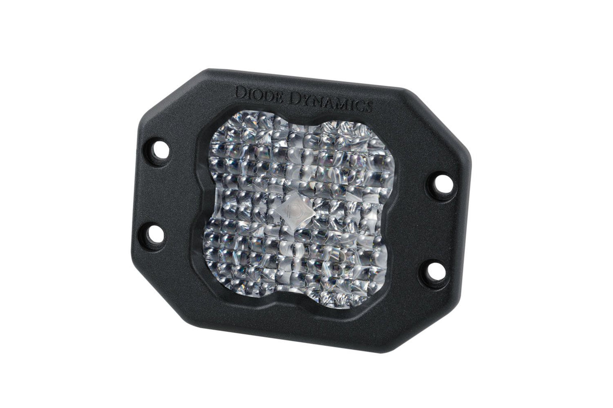 SS3 SAE/DOT White Pro Flush Mount LED Pod (one)