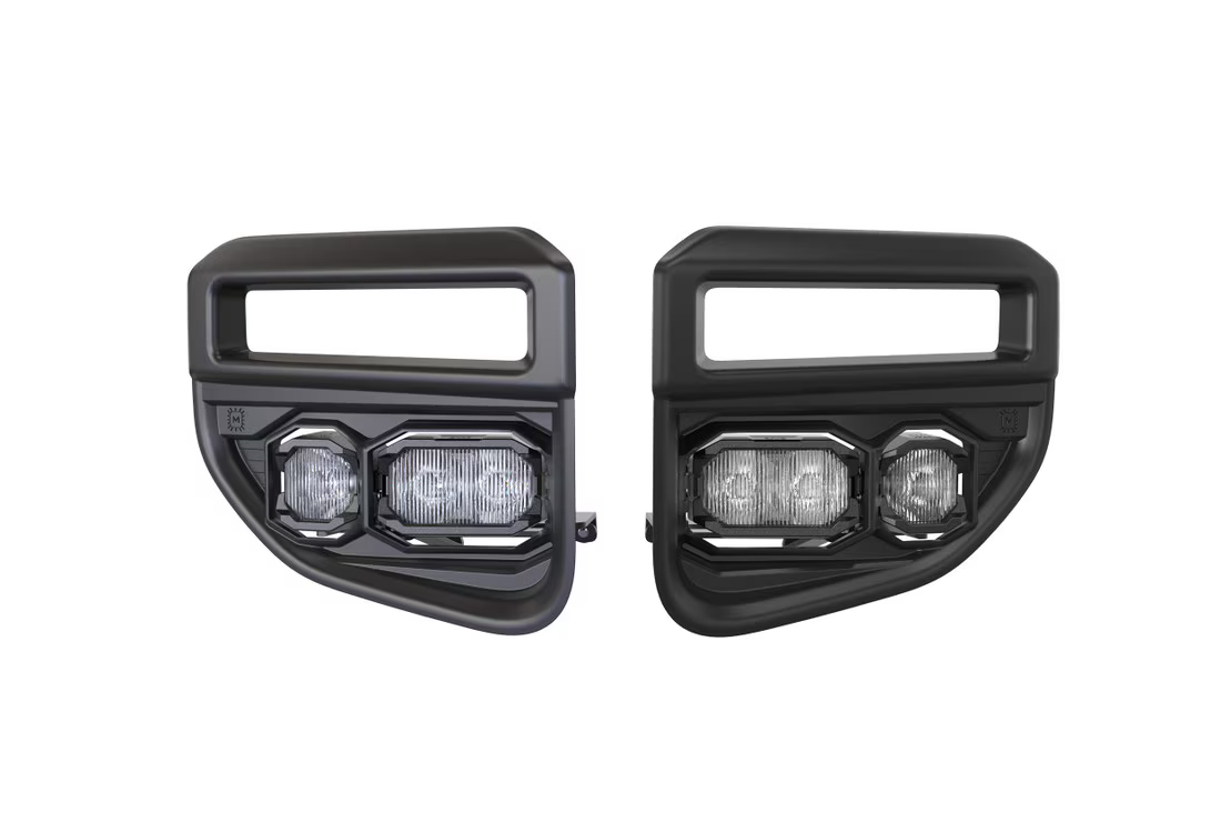 4Banger Led Fog Lights: Ford Superduty OE LED (20-22) BRACKETS