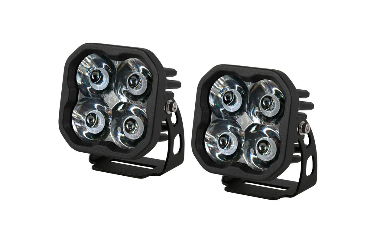SS3 SAE/DOT White Sport LED Pod (pair)