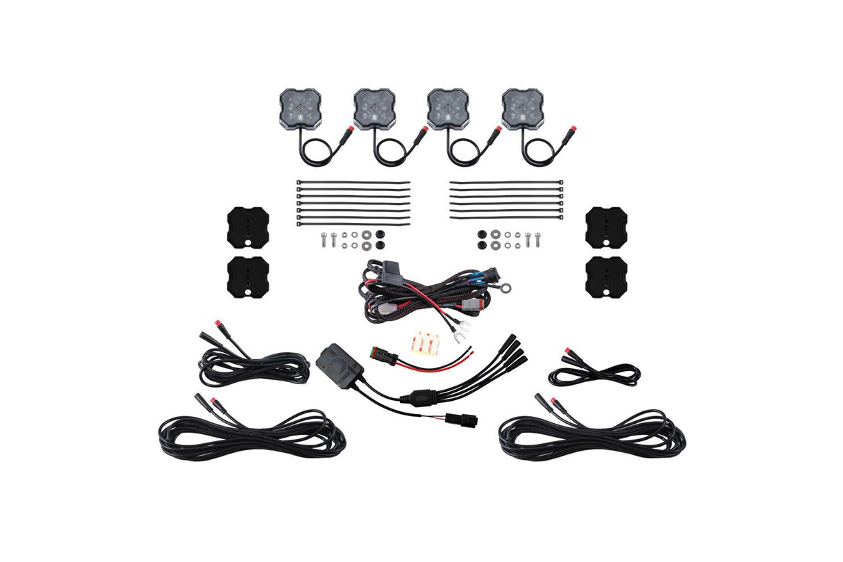 Stage Series RGBW LED Rock Light Kit (4-pack)
