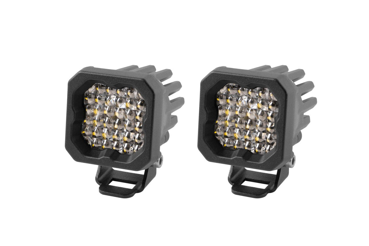 SSC1 White Pro Standard LED Pod (pair)