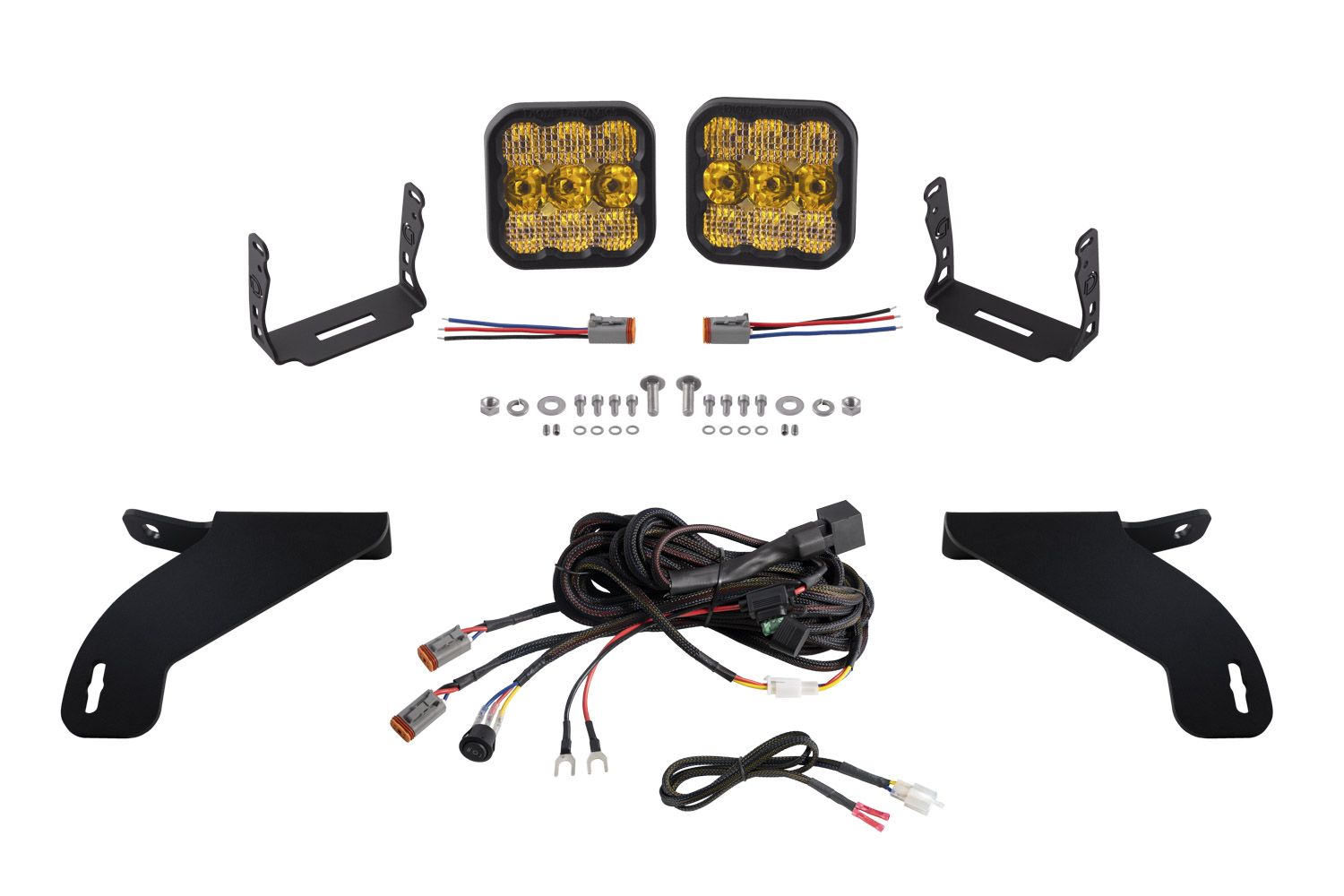 SS5 Bumper LED Pod Light Kit for 2021-2023 Ford F-150